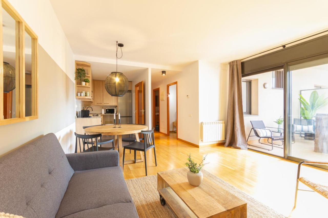Elegante Duplex En Terrassa, Barcelona Apartment Exterior foto